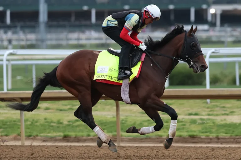 Kentucky Derby : les tactiques de silence disparaissent du terrain