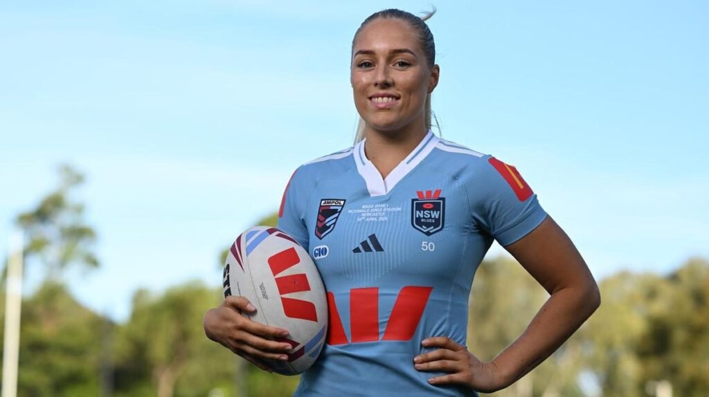 La estrella en ascenso del NSW Blues, Teagan Berry, se