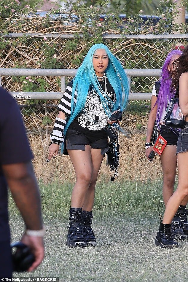 La fille de Kim Kardashian, North West, 12 ans, porte