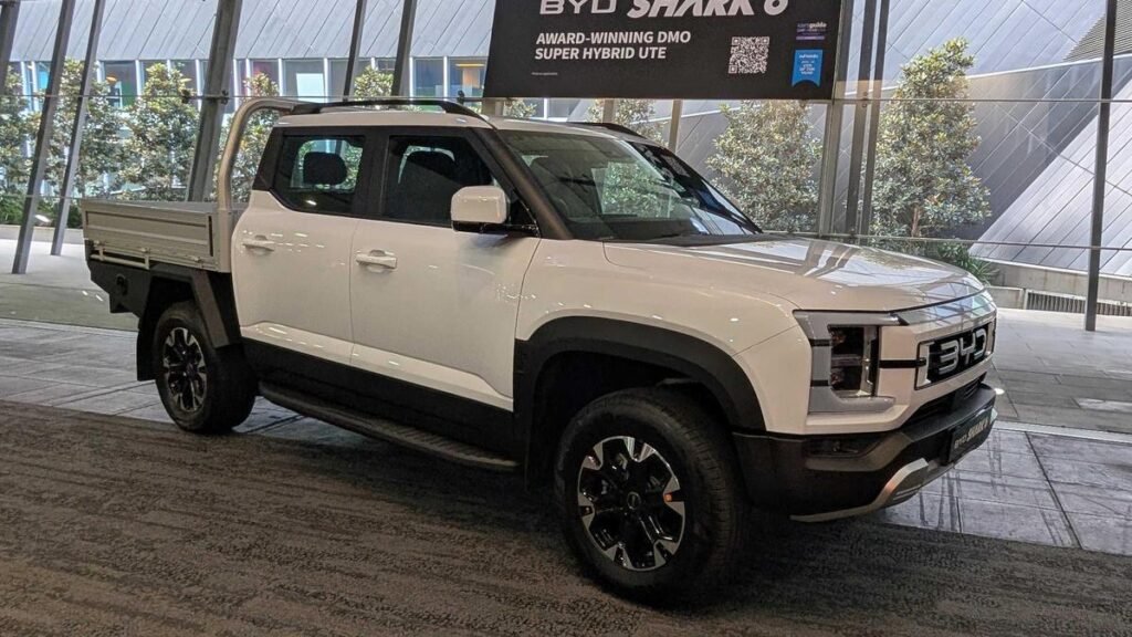 La marca china dice que la cabina/chasis BYD Shark 6