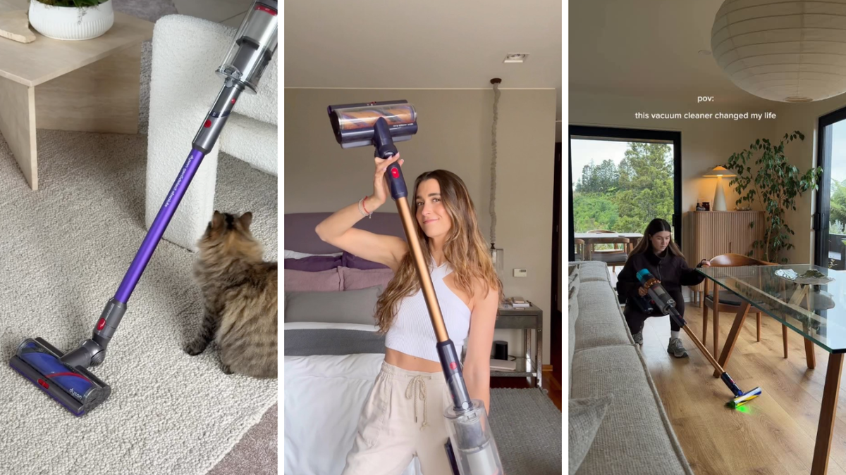 La mejor aspiradora de varilla para hogares pequeños: la Dyson