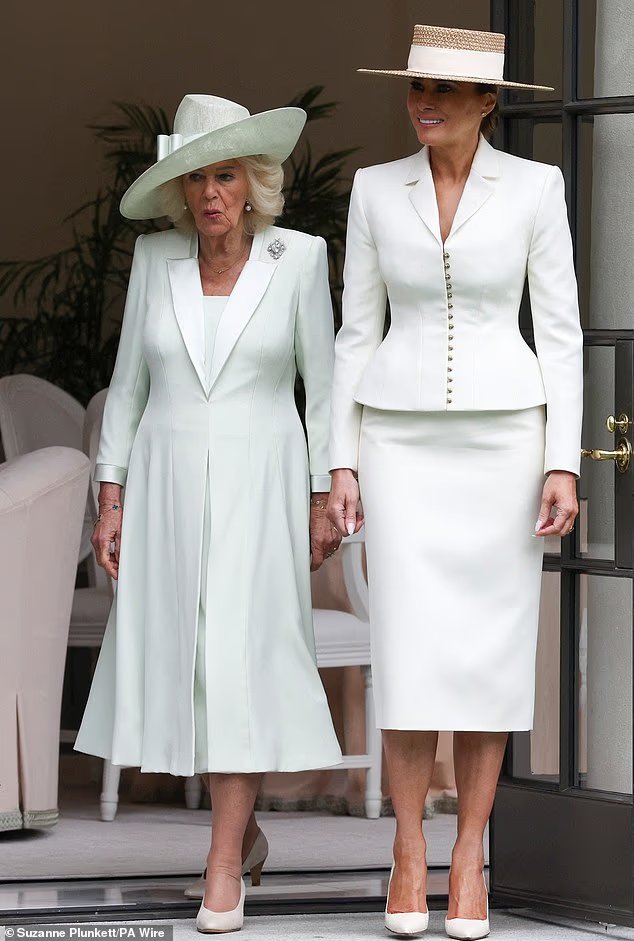 La nouvelle amitié de Camilla avec Melania Trump – alors