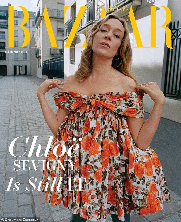 La nouvelle séance photo de Chloé Sévigny pour Harper's Bazaar