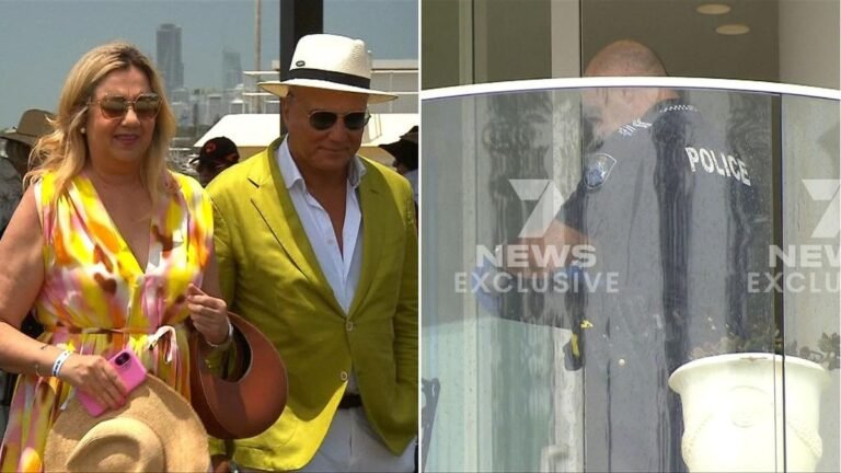 La pareja de Anastasia Palaszczuk en el centro de una