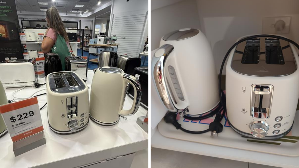 La popular tostadora y hervidor Breville vuelve a estar a