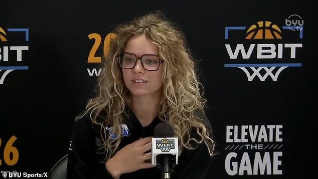 La star de March Madness est devenue virale pour avoir