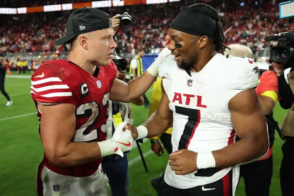 La star des Falcons attribue à l'entraînement de Christian McCaffrey