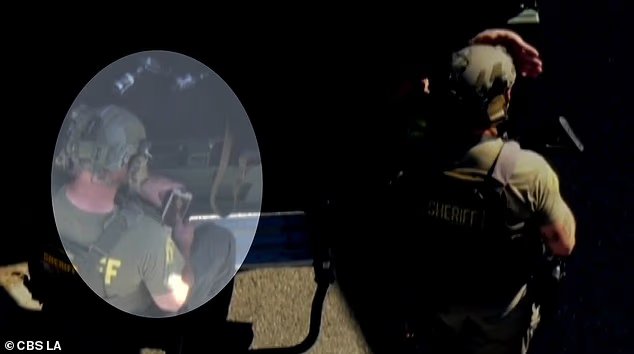 L'adjoint du shérif de Californie "pris en train de faire