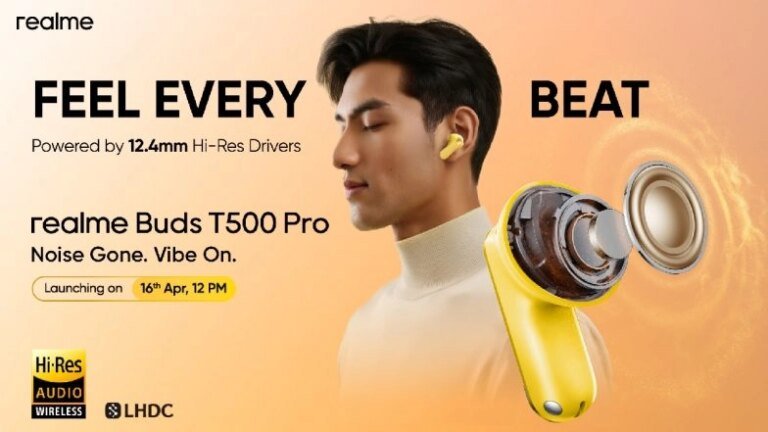 Lancement des Realme Buds T500 Pro aujourd’hui en Inde ; Voir