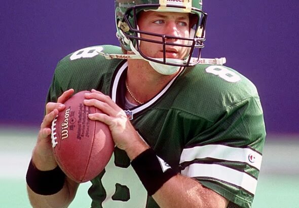 L'ancien quart-arrière des Jets de New York Browning Nagle est