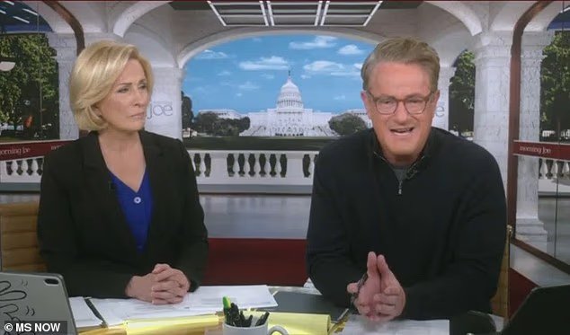 L'animateur de Morning Joe lance une campagne verbale contre l'idée