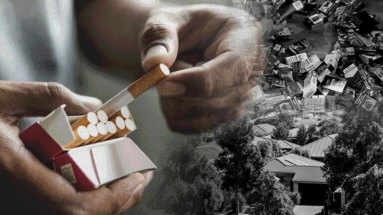 Las tasas de tabaquismo son altas en las zonas regionales