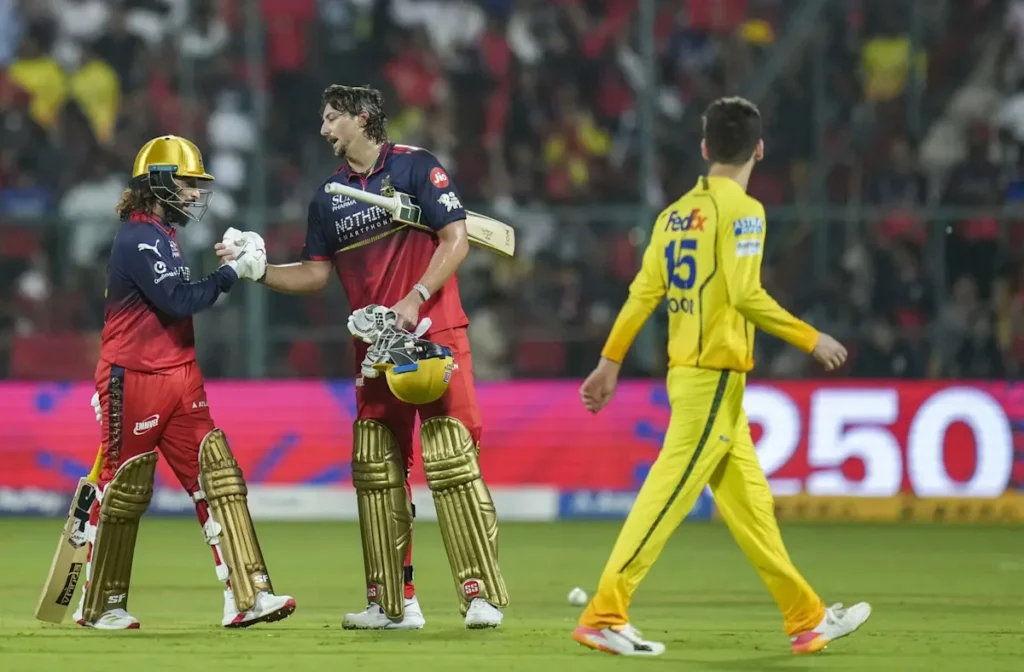 Le RCB lance une émeute contre le CSK : le