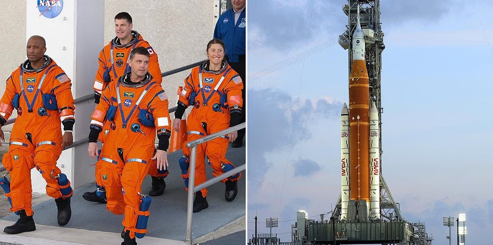 Le compte à rebours du lancement d'Artemis II commence alors