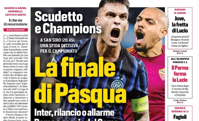 Le journal du jour - Finale de Pâques, Conte tenté