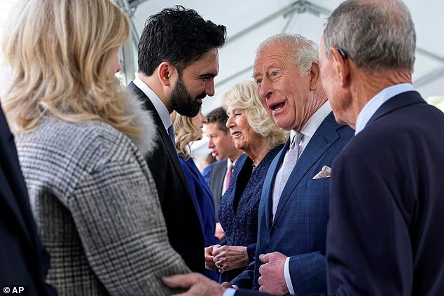 Le maire socialiste de New York a rencontré le roi