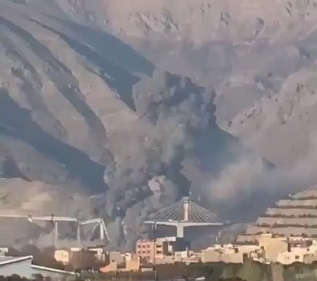 Le moment où le pont le plus haut d’Iran –
