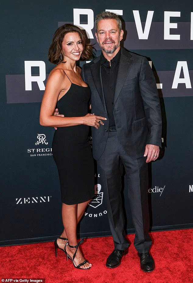 L'épouse de Matt Damon, 49 ans, est accusée d'avoir pris