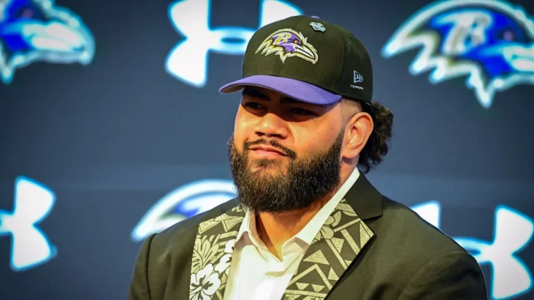 Les Ravens signent le choix de première ronde Vega Ioane