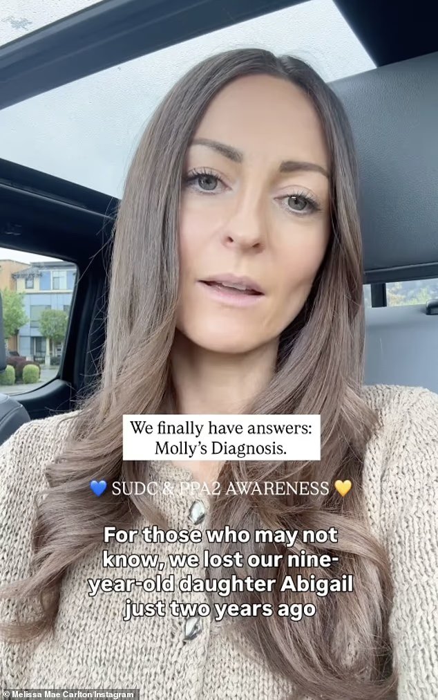 L'influenceuse Melissa May Carlton affirme que les médecins ont diagnostiqué