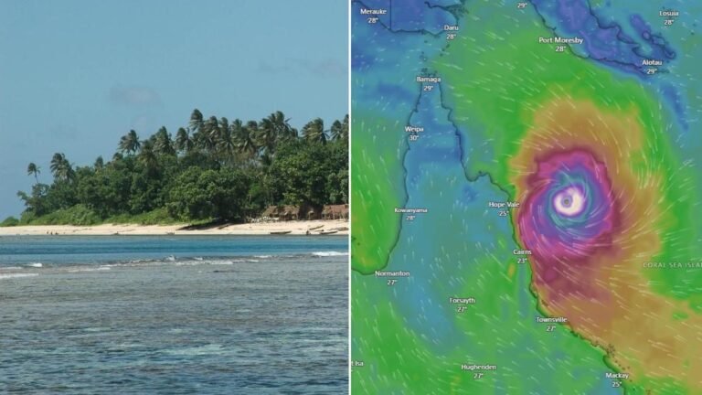 Los datos son contradictorios sobre dónde tocará tierra el ciclón