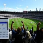 Los fanáticos australianos de la NFL se entusiasmaron cuando salieron