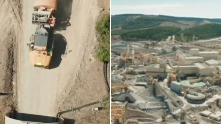 Los mineros quedaron atrapados bajo tierra durante horas después de