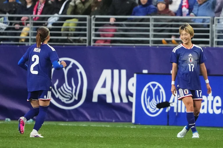 Maika Hamano marque la victoire 1-0 du Japon contre l'équipe