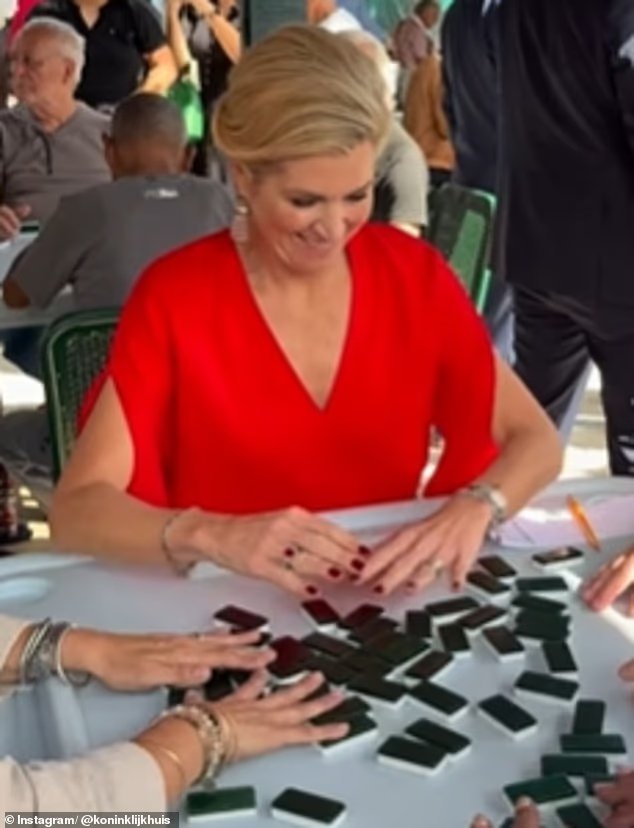 Maîtriser la table ! La reine Maxima des Pays-Bas et le