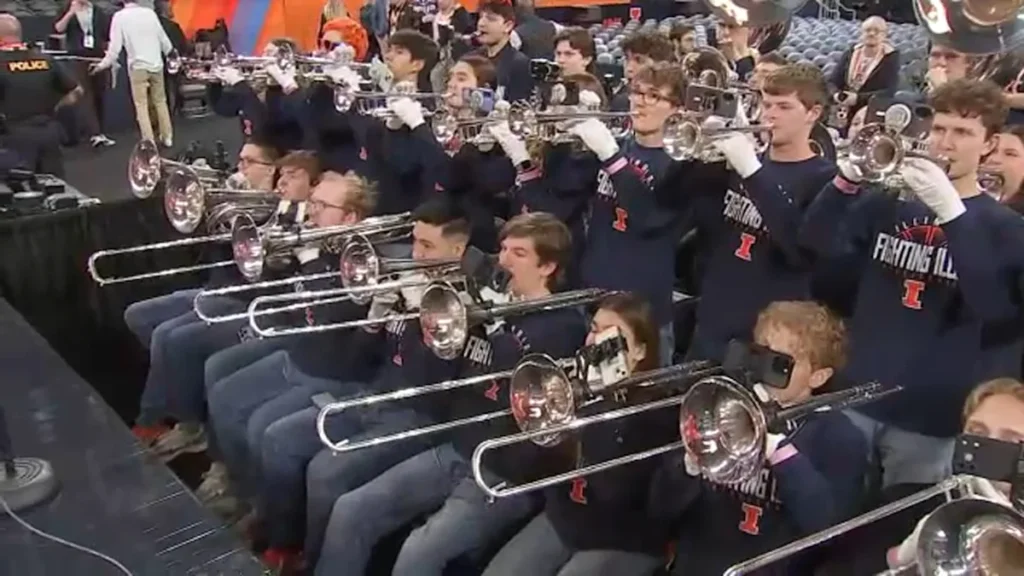 March Madness : les équipes et les fans de l'Illinois effectuent