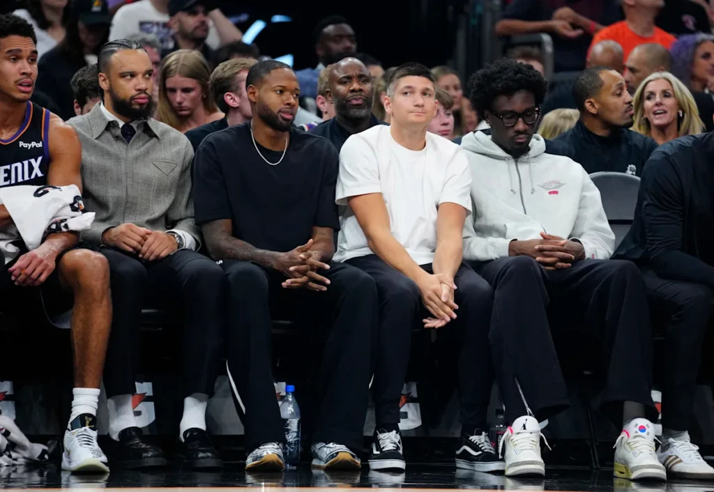 Mise à jour sur les blessures des Suns. Il est