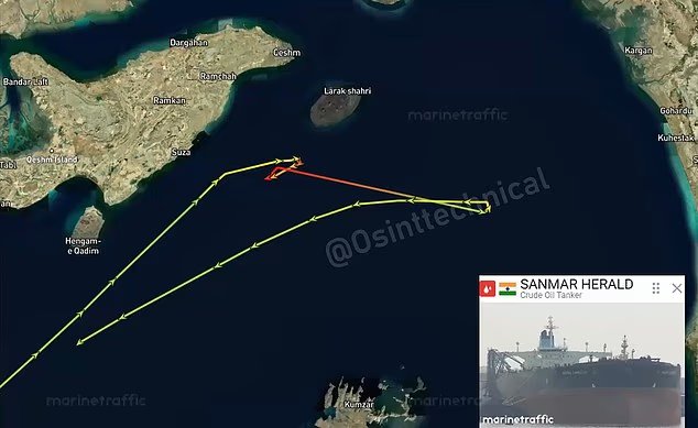 Moment troublant, le capitaine supplie la marine iranienne de "me