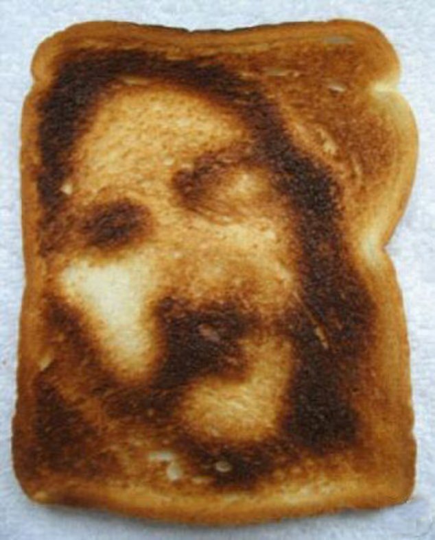 Pourquoi voyez-vous Jésus dans votre toast : Les visages sur des