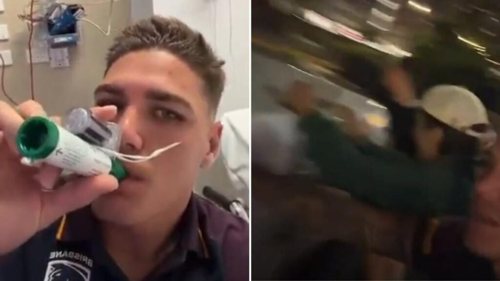 Reece Walsh elimina un video descarado durante una visita nocturna