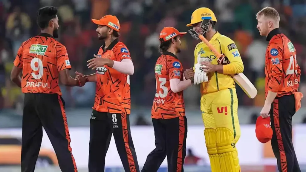 Résultats du match IPL d'hier : SRH a battu CSK de
