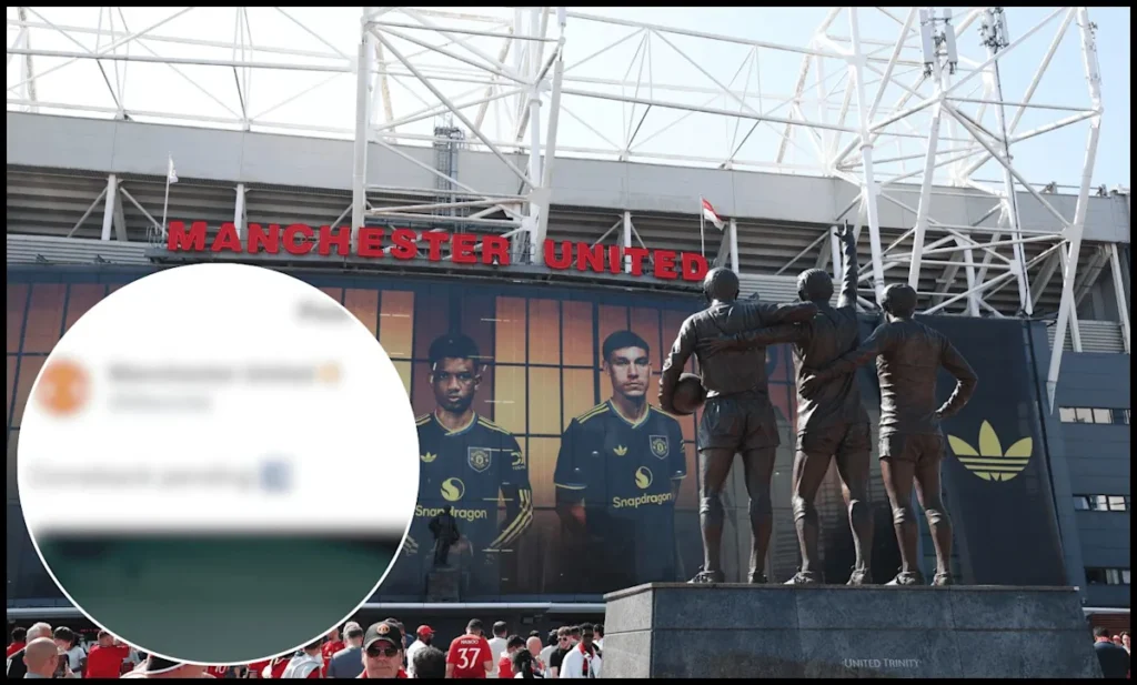 "Retour à déterminer" : l'équipe média de Manchester United publie une