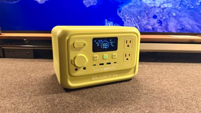 Revisión de la central eléctrica portátil Bluetti Elite 30 V2