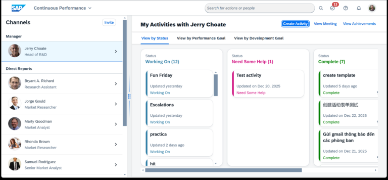 Revisión de la suite de software SAP SuccessFactors HR: una