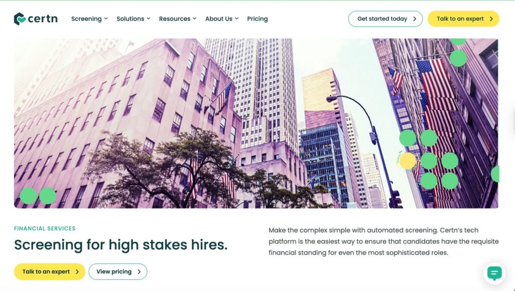 Revisión del verificador de antecedentes de Certin | TecnologíaRadar