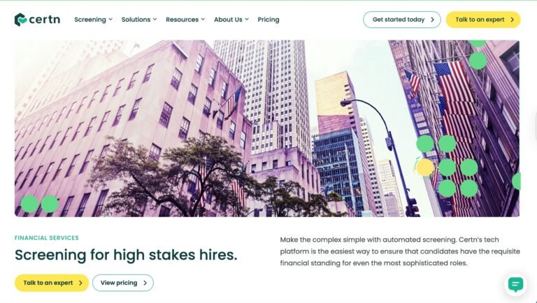 Revisión del verificador de antecedentes de Certin | TecnologíaRadar