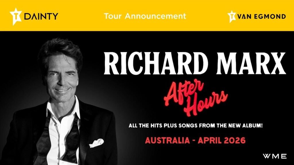 Richard Marks listo para una gira por Australia con el