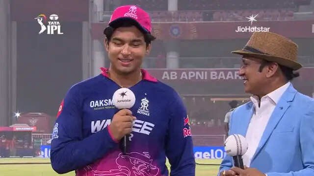 « Rien en tête » : Vaibhav Sooryavanshi révèle sa routine d’avant-match. montre