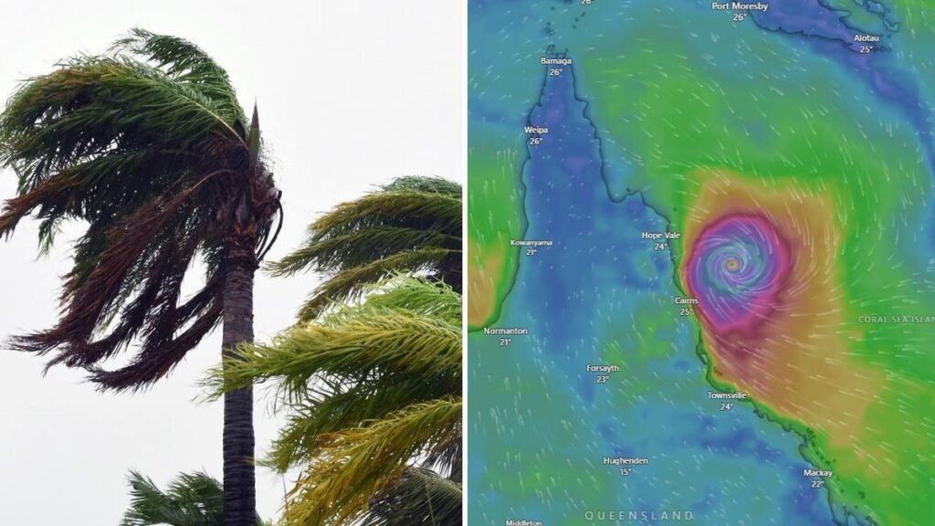 Se espera que el ciclón tropical Milea azote la costa