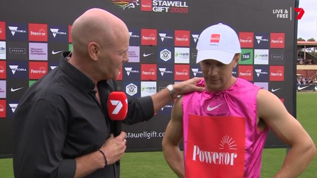 Stawell regala angustia cuando el velocista australiano Brendan Matthews sufre