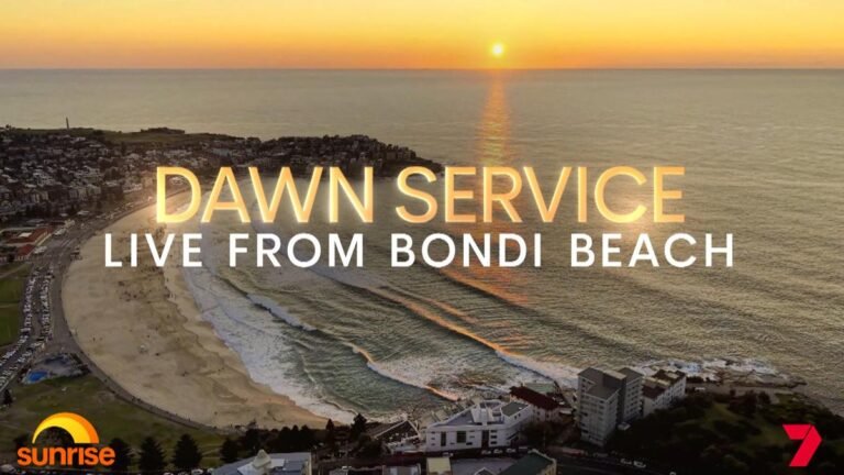 Sunrise transmitirá en vivo el histórico servicio ANZAC Day Dawn