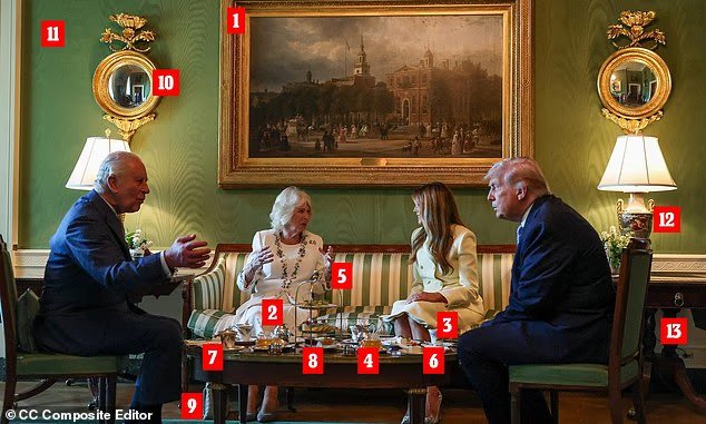 Thé royal avec les atouts ! Dans le cadre de