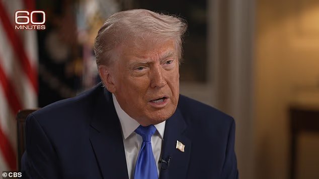 Trump qualifie le journaliste de 60 Minutes de « honteux