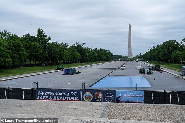 Trump trolle Obama à propos du Reflecting Pool du Lincoln