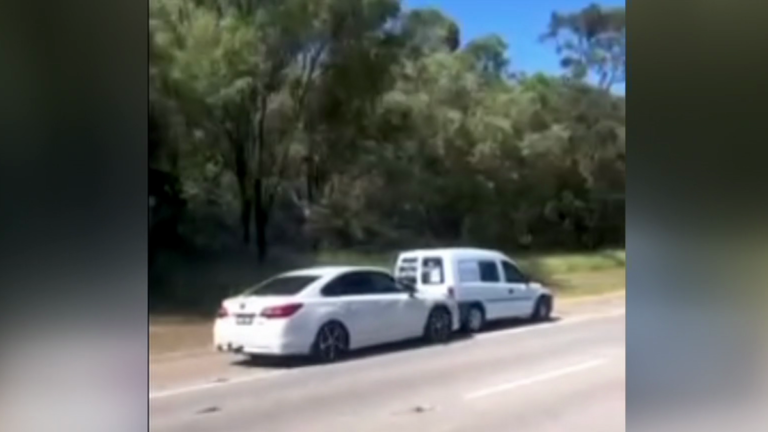 Un incidente de furia en la autopista M1 termina con