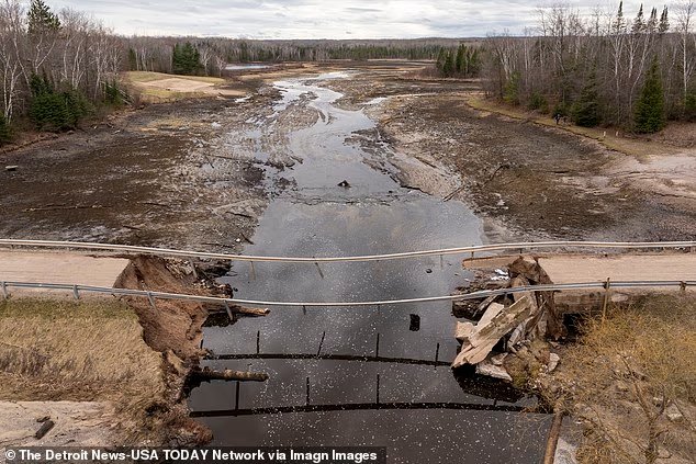 Un magnifique lac du Michigan a disparu après la rupture